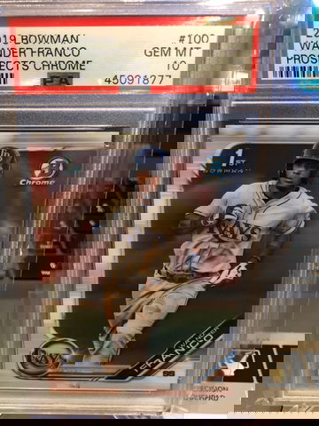 Wander Franco bowman chrome 