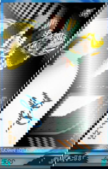 2020 Black Gold Panini Blitz RPA AJ Dillon /500