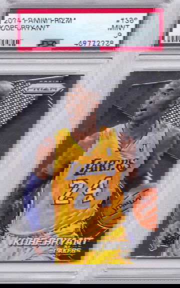 Kobe Bryant 2014 Prizm PSA 9