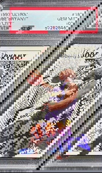 1997 Fleer Ultra Kobe Bryant Jam City PSA 10 GEM MINT Los Angeles Lakers HOF