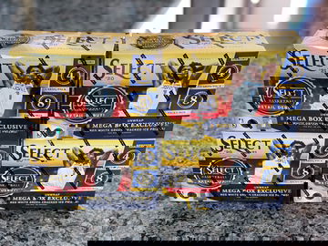 2021 Panini NBA Basketball SELECT Mega Box Brand New  Sealed Lot Of 4- In Hand