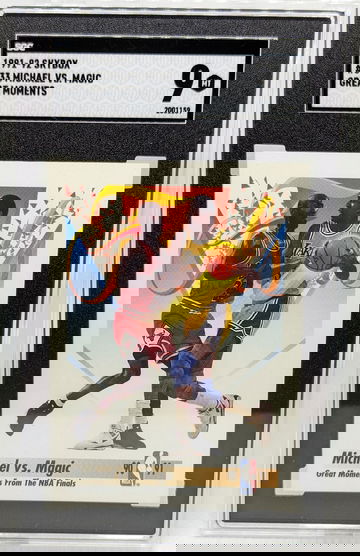 1991 SkyBox Michael vs Magic #333 SGC 9 Great Moments
