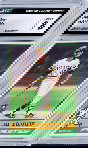 1976 Topps Al Oliver #620 CGC 8 P1347