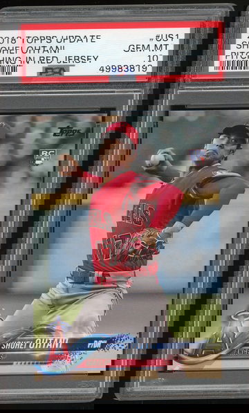 2018 Topps Update US1 Shohei Ohtani PSA 10