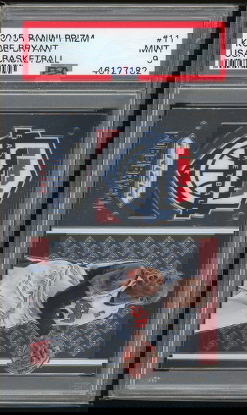 2015 Panini Prizm Kobe Bryant Team USA PSA 9