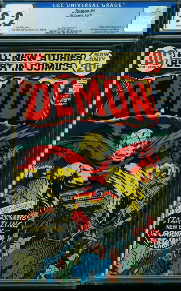 DEMON #1, CGC 9.2 NM-