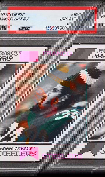 1973 Topps Franco Harris #89 RC PSA 6