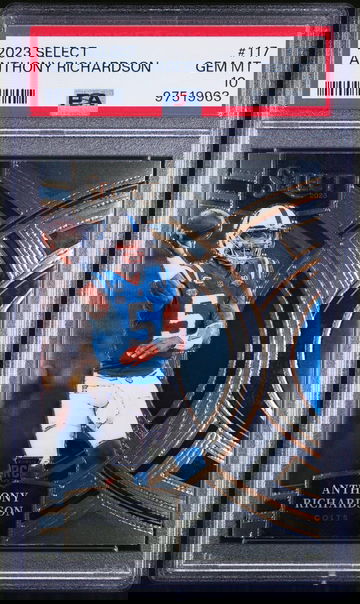 2023 Panini Select Premier Level Anthony Richardson #117 PSA 10