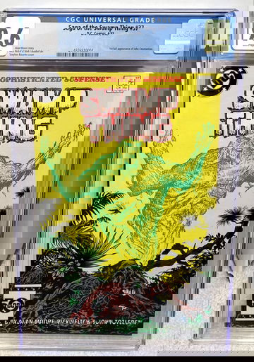 Saga of Swamp Thing #37 (1985) CGC 9.6 - 1st Appearance of Constantine DC Comics Key