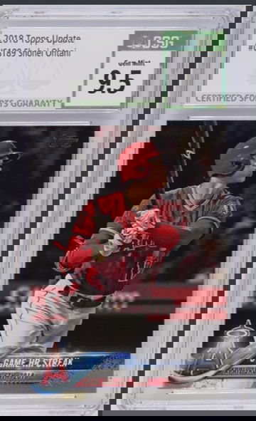 2018 Topps Update #US189 Shohei Ohtani CSG 9.5 GEM MINT