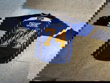 TJ Oshie Signed Autographed St Louis Blues Authentic Reebok Jersey Beckett COA