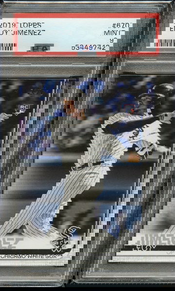 2019 Topps Eloy Jimenez Rookie #670 PSA 9 MINT
