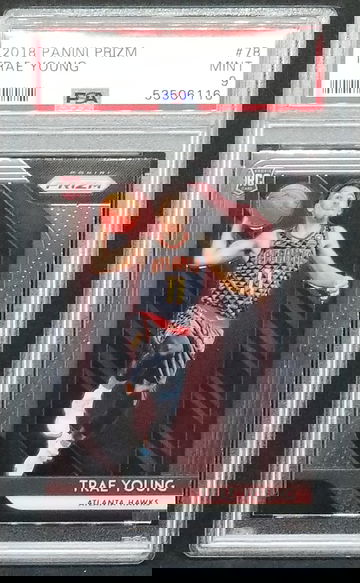 2018 Prizm Trae Young Rookie #78 RC PSA 9