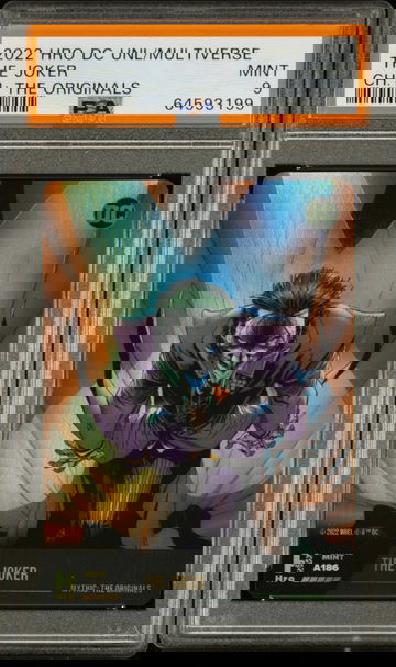 💎🚨 DC COMICS THE JOKER: MYTHIC PSA 9 👻🃏 PHYSICAL CARD ONLY 🚨LOW #A186 📦