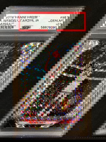 2018-19 Panini Mosaic Prizm - Wendell Carter Jr. - Rookie Silver PSA 10 Gem Mint