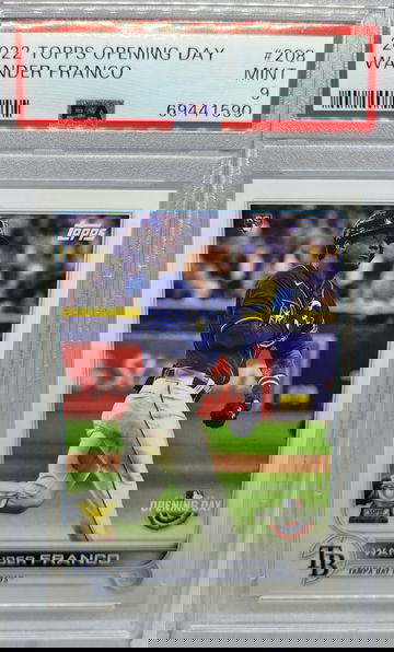 2020 Topps Opening Day #208 Wander Franco RC PSA 9