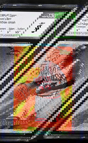 1996 TOPPS EN FUEGO MICHAEL JORDAN