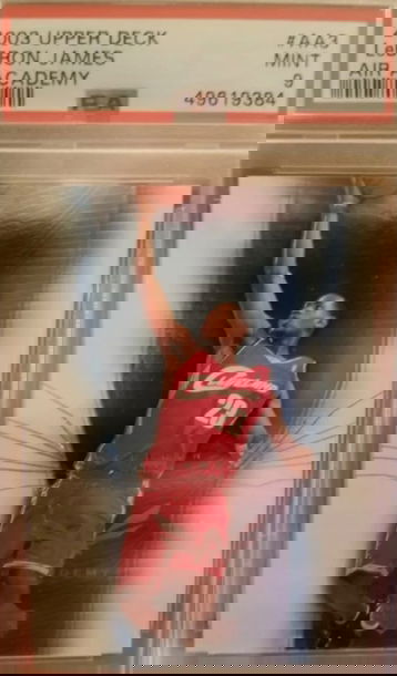 2003 Lebron James ROOKIE Rare Air Academy PSA 9