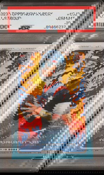 2023 Topps Now Football CJ Stroud Rookie PSA 10