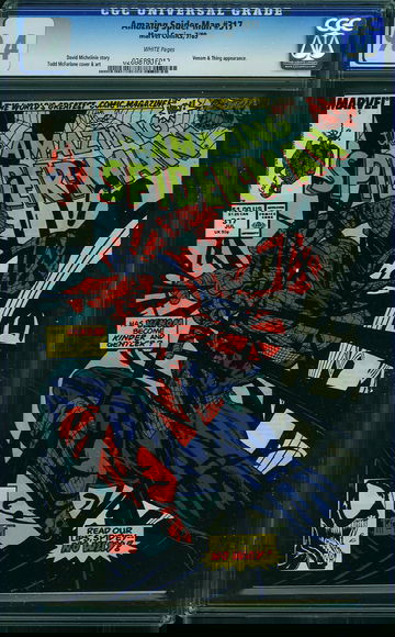 AMAZING SPIDER-MAN #317, CGC 9.4 NM