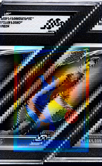 SGC 10 gem mint 2018 Luka Doncic optic rated rookie holo 