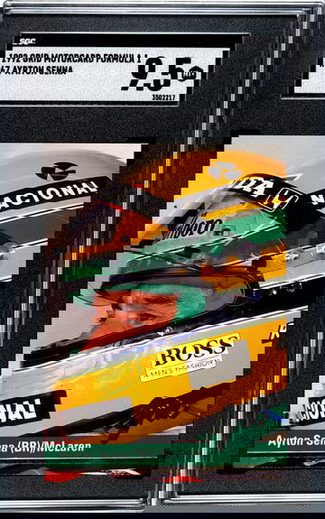 Ayrton Senna 1992 Grid Motorsports Formula 1 F1 #67 Rookie RC SGC 9.5 Pop 2