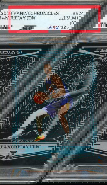 2018 Chronicles Obsidian DeAndre Ayton PSA 10