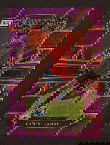 2023-24 Panini Select FIFA Purple Prizm Lamine Yamal #98 RC