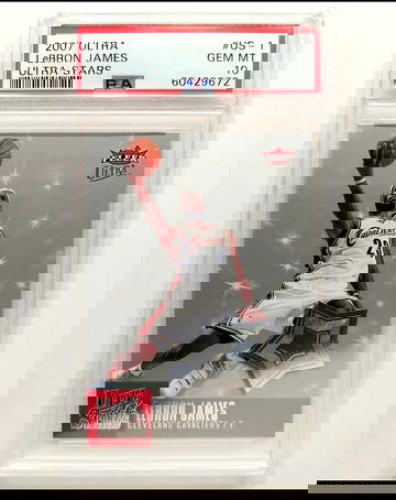 2007 Fleer Ultra LeBron James Ultra Stars PSA 10 #US-1