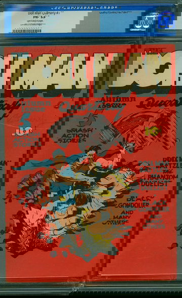 DOLL MAN QUARTERLY #1, CGC 5.5 FN-