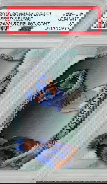 2018 Bowman Draft Chrome Jarred Kelenic 1st Bowman Sterling Continuity PSA 10 GEM MINT