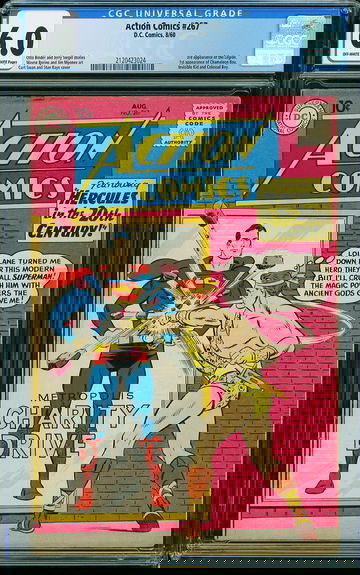 ACTION COMICS #267, CGC 6.0 FN