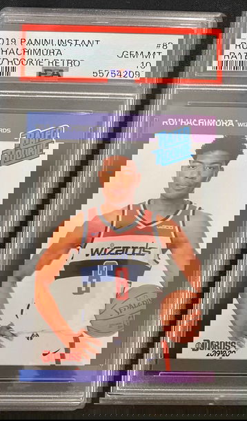 2019 Panini Instant Rui Hachimura Rated Rookie Retro PSA 10 Gem Mint