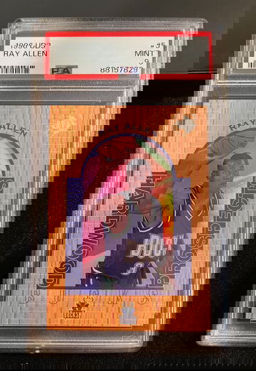 1996 UD3 Ray Allen Rookie PSA 9