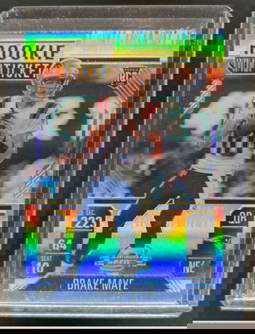 2024 Drake Maye Contenders Optic Silver Prizm