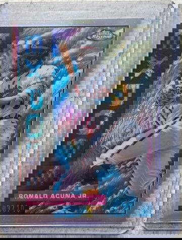 2025 Topps Chrome Ronald Acuna Jr “Expose” insert /10