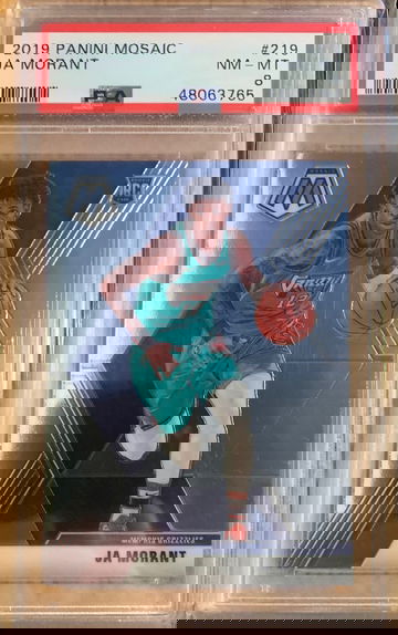 2019 mosaic Ja morant 219 psa nm-mt 8