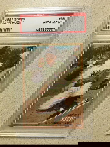 1962 Topps #88 Ralph Houk PSA 8 NM-MT YANKEES 