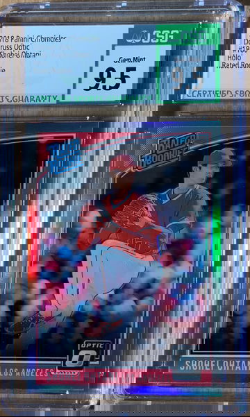 2018 Donruss Optic Shohei Ohtani Silver/Holo