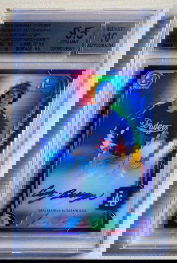 Cody Bellinger 2015 Bowman Chrome Auto 