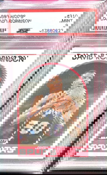 1989 NBA Hoops David Robinson PSA 9