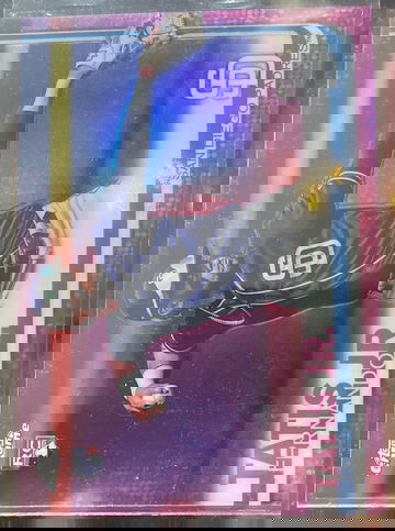 2019 Topps Chrome Fernando Tatis Pink Refractor #203