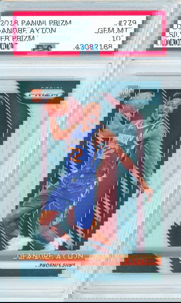 DeANDRE AYTON 2018 PRIZM SILVER PSA 10 #2168