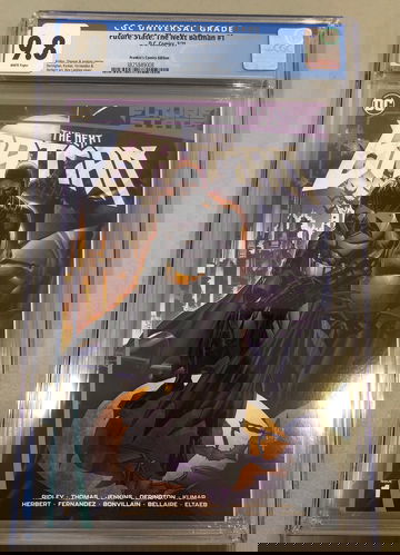 FUTURE STATE THE NEXT BATMAN #1 CGC 9.8 KEN LASHLEY VARIANT FRANKIE’S COMICS