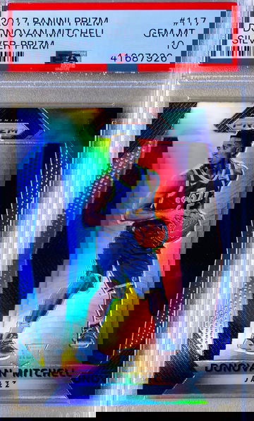 Donovan Mitchell Prizm Silver Psa10 