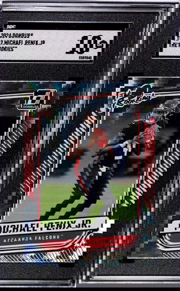 2024 Donruss #TR-2 Michael Penix Jr. The Rookies SGC 10