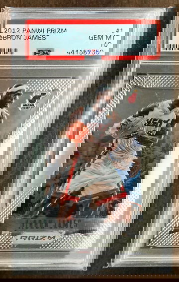 2012 Prizm Lebron James PSA 10 Gem Mint (1st year of Prizm)