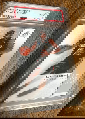 2011 SP Authentic Kawhi Leonard Rookie PSA 10