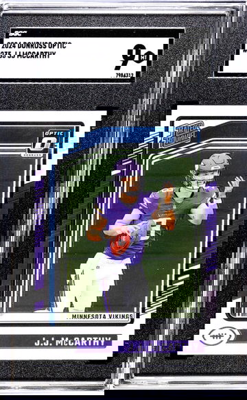 2024 Donruss Optic #235 Jj Mccarthy SGC 9