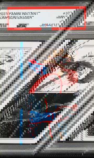 Ausar Thompson / Marcus Sasser 2023-24 Panini NBA Rookie Card 1 of 79 PSA 9 Mint